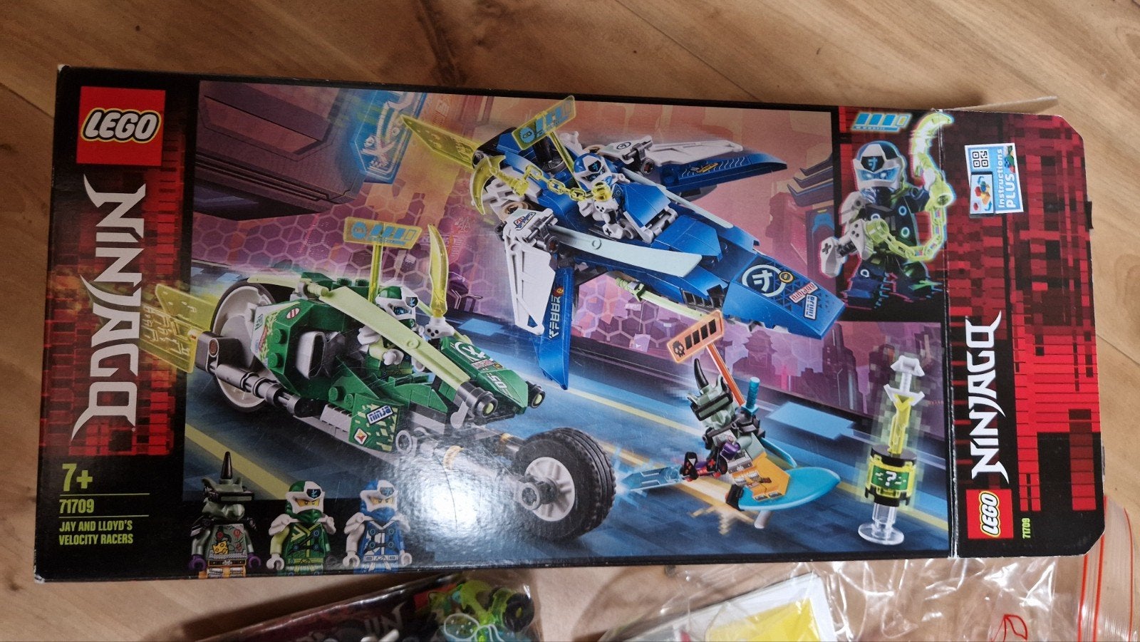 LEGO Ninjago 71709 Jay & Lloyd's Velocity Racers, Ophalen of Verzenden, Gebruikt, Overige merken
