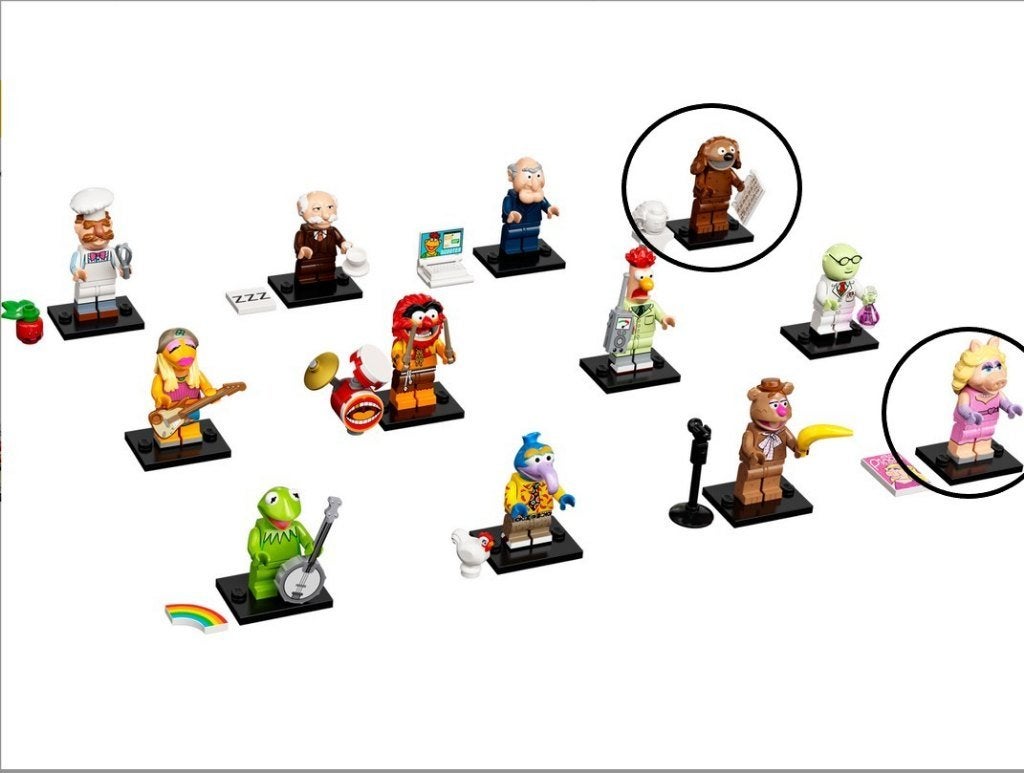 Diverse Lego Muppets Minifiguren serie 71033, Overige thema's, Lego, Ophalen of Verzenden, Minifiguur