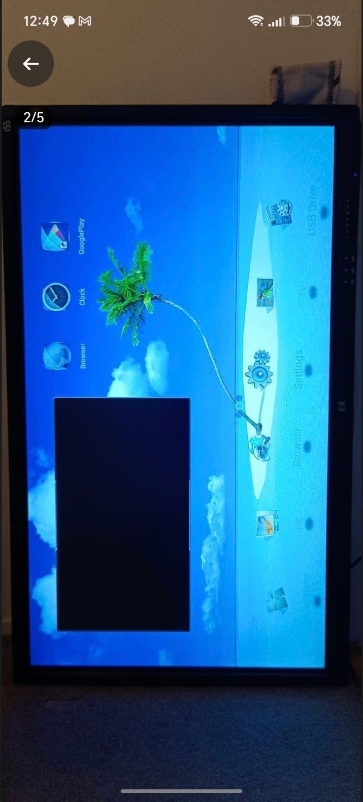 iBoardTouch LTE55-003Y+ Interactief Flat Panel, 100 cm of meer, Ophalen, Overige merken, Gebruikt