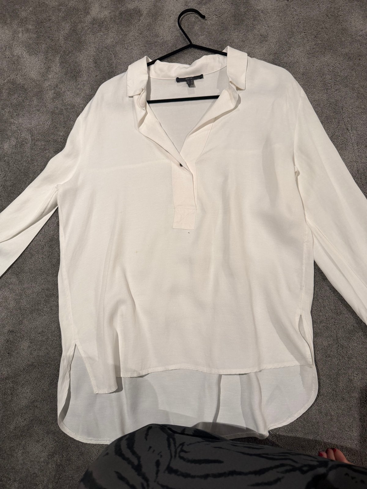 Esprit witte blouse maat M, Verzenden, Zo goed als nieuw, Maat 38/40 (M), Wit