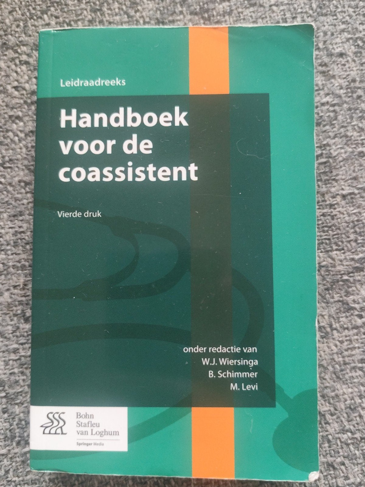 Handboek voor de coassistent - Leidraadreeks, Ophalen of Verzenden, Beta, WO, W.J. Wiersinga, B. Schimmer, M. Levi