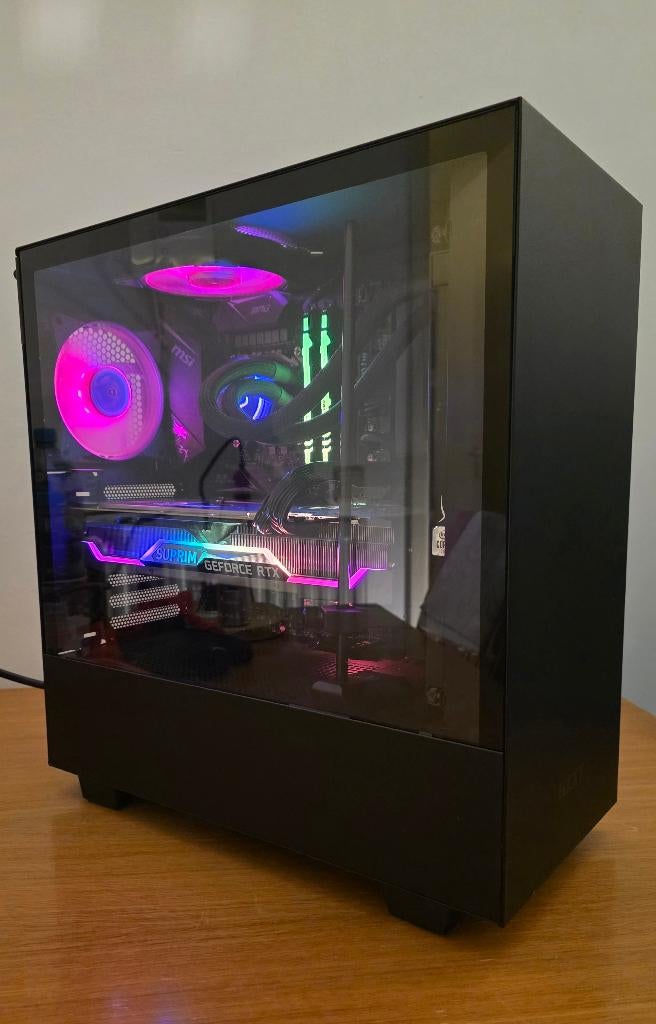 Game PC, RTX3070 10700K, Ophalen, Custom Build, Zo goed als nieuw, Gaming