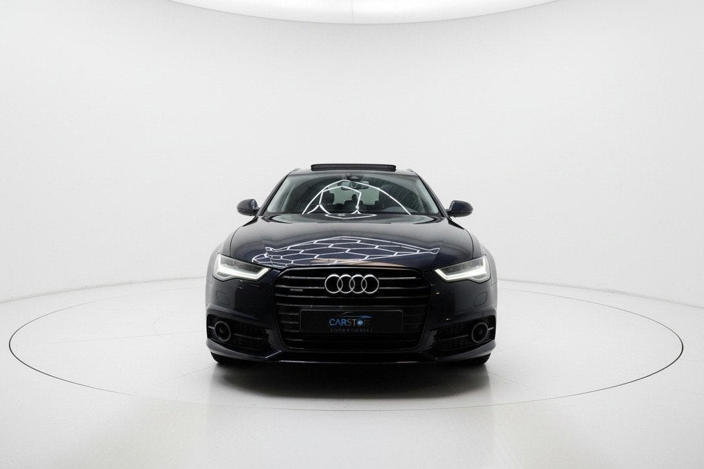 Audi A6 Avant 2.0 TFSI S LINE PANO LEER CAMERA ACC BOSE, Auto's, Automatische klimaatregeling, Gebruikt, 4 cilinders, Blauw