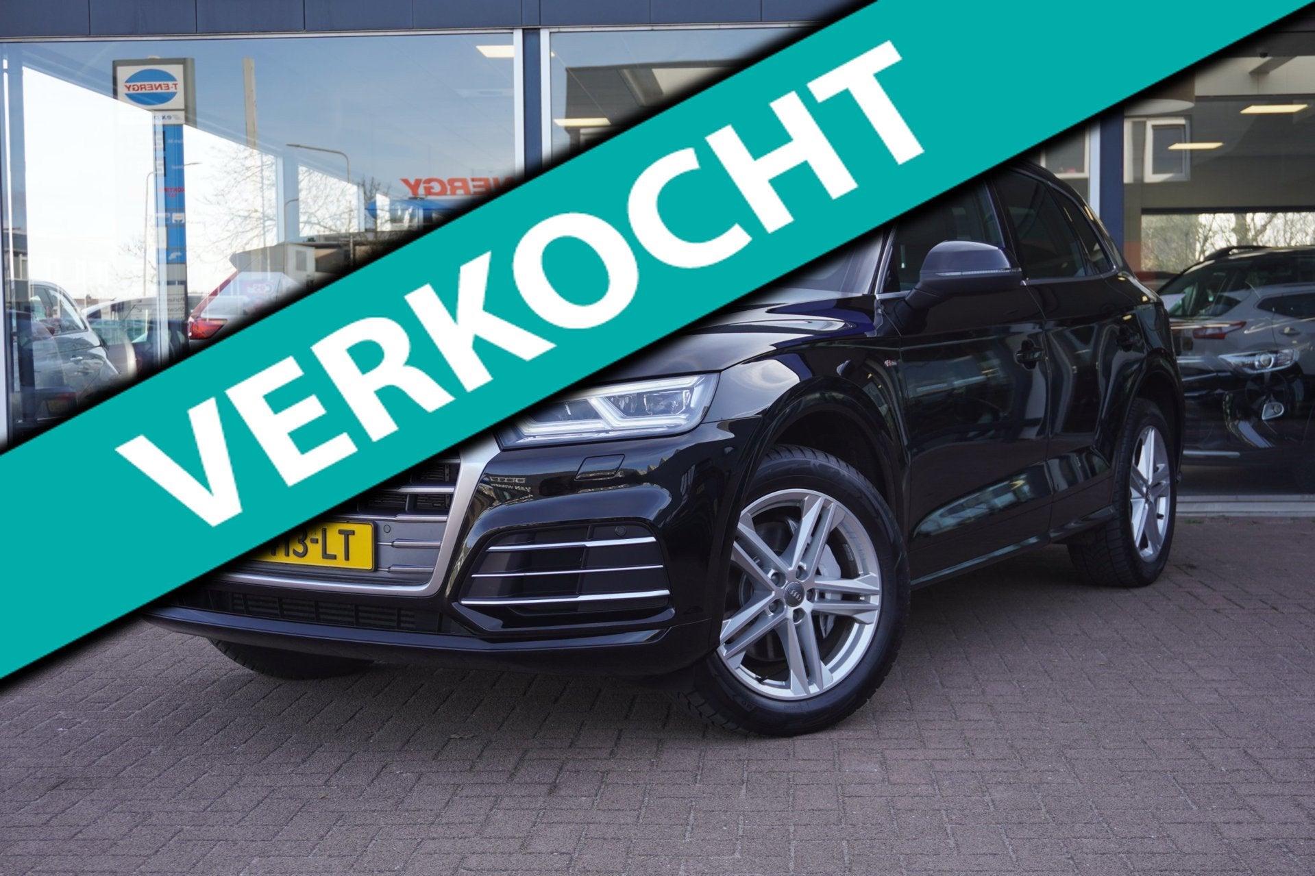 Audi Q5 50 TFSI e quattro S edition Automaat | Navigatie | A, Auto's, Dealer onderhouden, 4 cilinders, Leder en Stof, Zwart