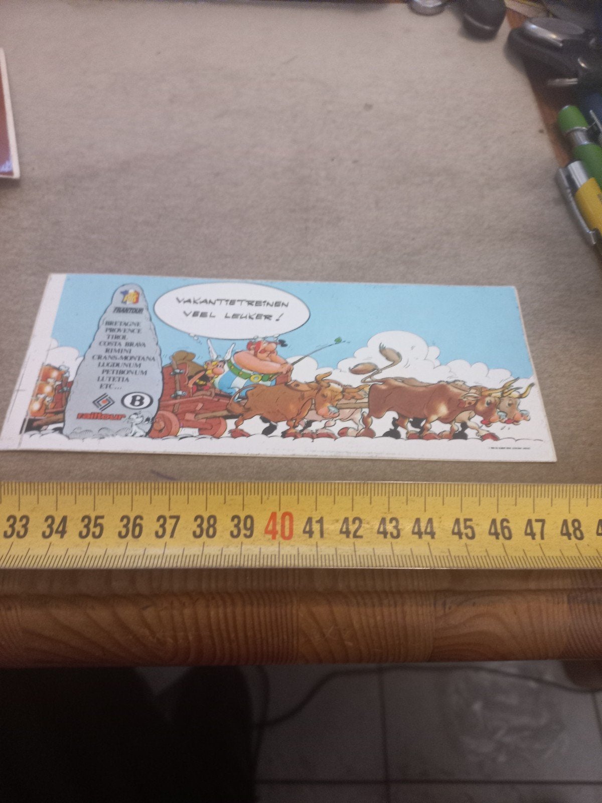 Asterix en Obelix Vakantietreinen Veel Leuker! sticker, Ophalen of Verzenden
