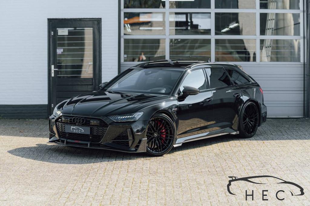 Audi RS6 - RS6-R 1 OF 125 ABT Keramisch|Bang & Olufsen, Automaat, Gebruikt, Verwarming stoelen achter, Leder