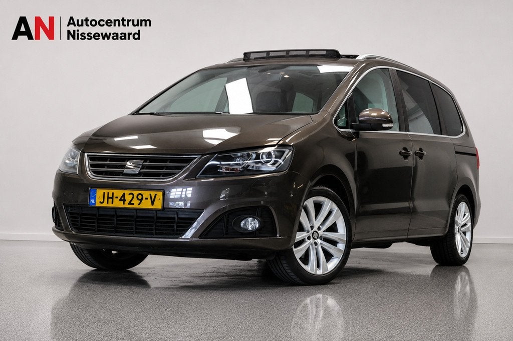 Seat Alhambra 1.4 TSI Style Connect 7 pers|Pano|Carplay|, Auto's, Seat, 15 km/l, 4 cilinders, 1655 kg, 7 stoelen