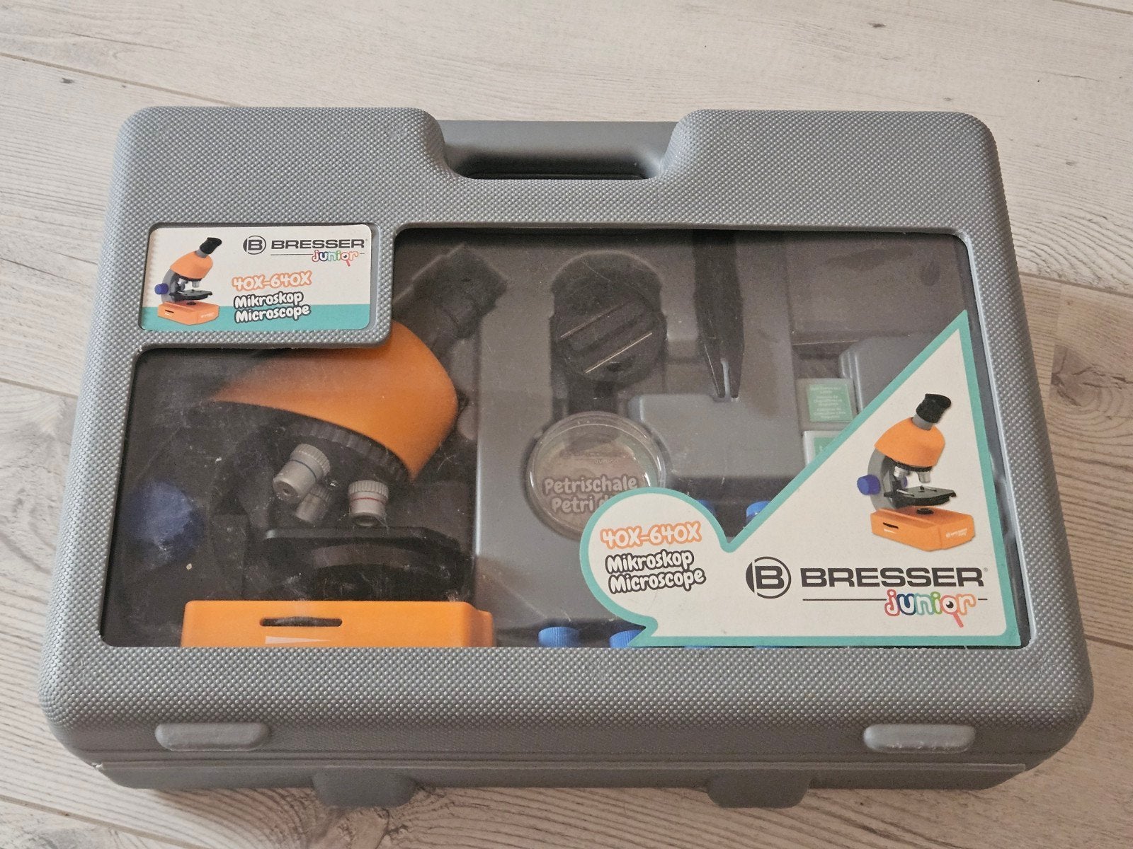 Bresser Junior Microscoop Set - Ontdek de Microkosmos!, Audio, Tv en Foto, Optische apparatuur | Microscopen, Ophalen