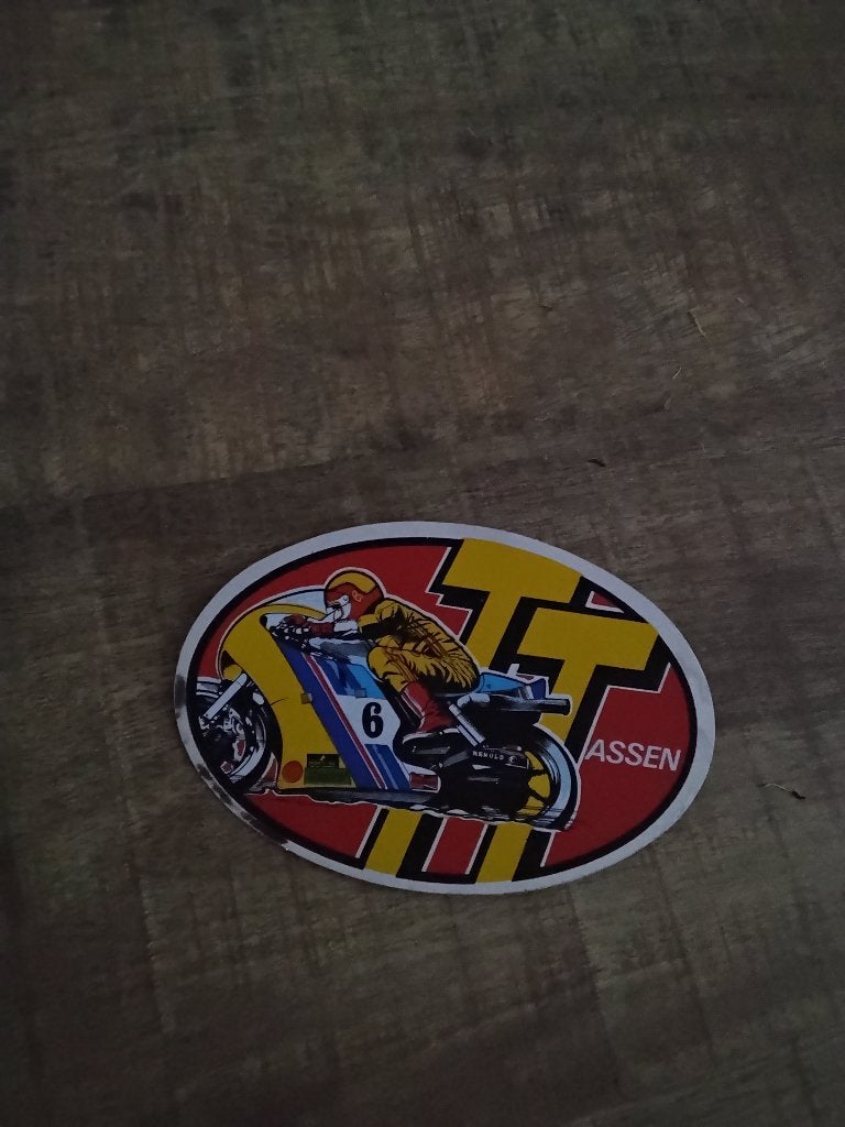 Sticker tt assen, Ophalen of Verzenden, Nieuw, Motoren