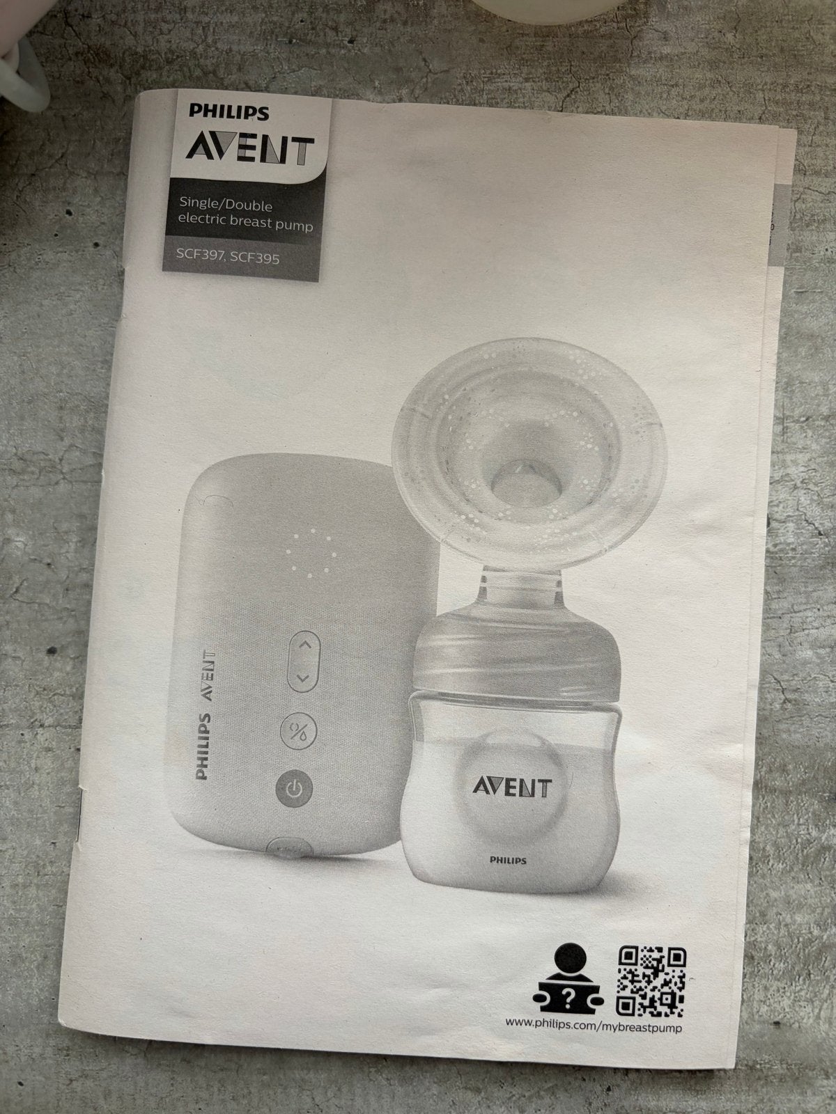 Philips Avent Dubbele Elektrische Borstkolf met Accessoires, Ophalen, Zo goed als nieuw