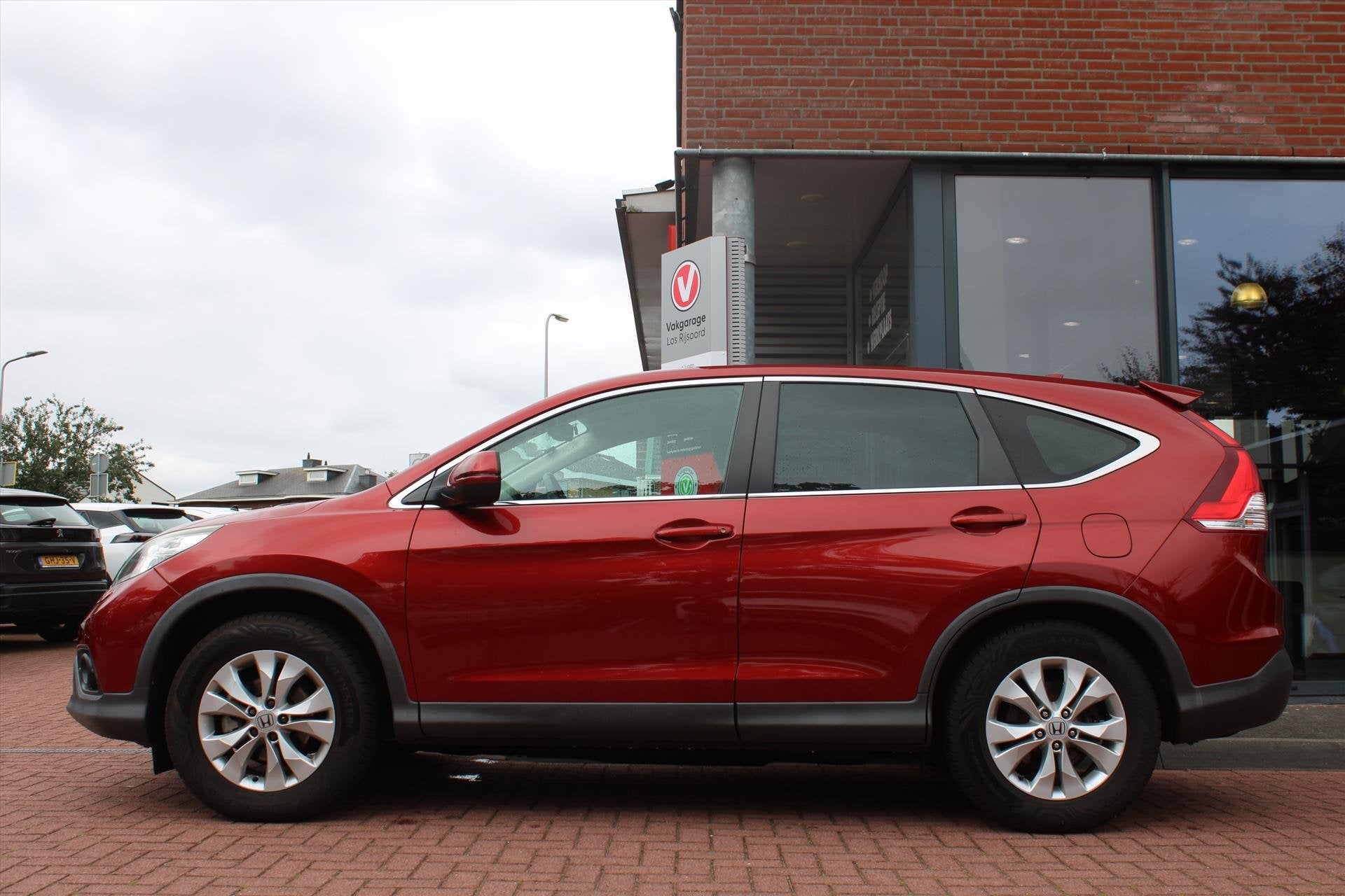 HONDA CR-V 2.0 AWD *Elegance* | Trekhaak | Camera | Cruise &, Auto's, Euro 5, Stof, Gebruikt, Zwart