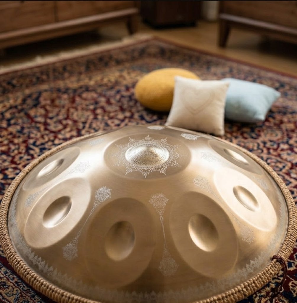 Handpan 10 tonen D Kurd 432 Hz, Ophalen of Verzenden, Nieuw