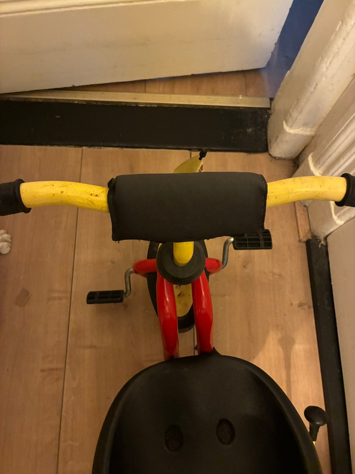 Puky driewieler met duwstang, Ophalen, Zo goed als nieuw, Duwstang
