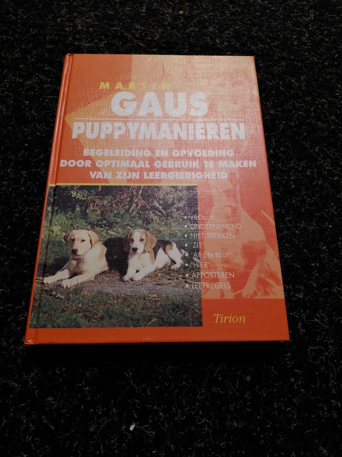 Martin Gaus Puppymannieren: Begeleiding en Opvoeding, Ophalen of Verzenden, Gelezen, Honden, Martin Gaus
