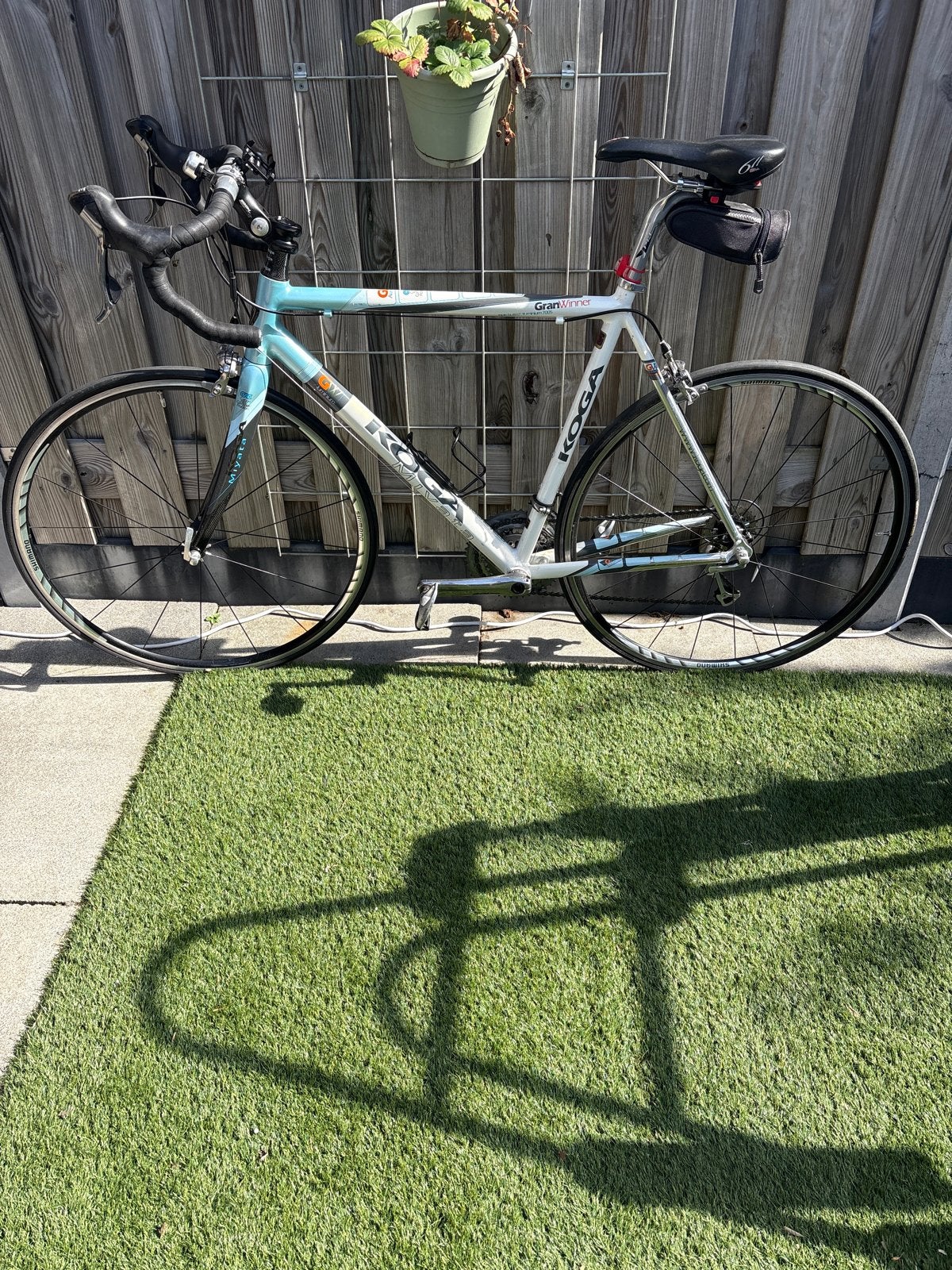 Koga Miyata Gran Winner racefiets, Ophalen, Gebruikt, Velgrem, Aluminium
