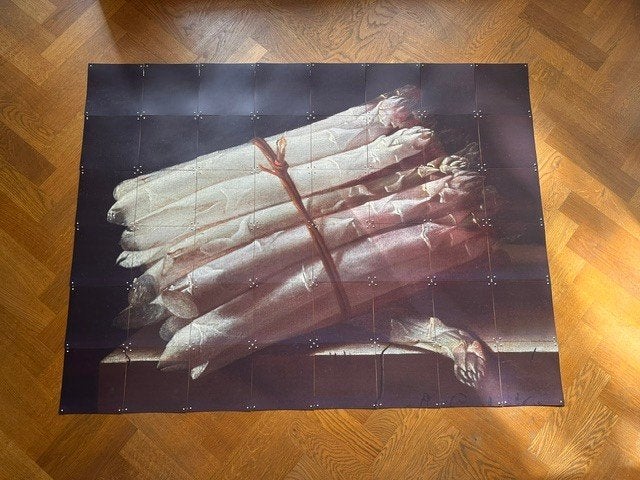 IXXI Asperges voor eetkamer, Huis en Inrichting, Ophalen, Meerkleurig, Decoratieobject, Zo goed als nieuw