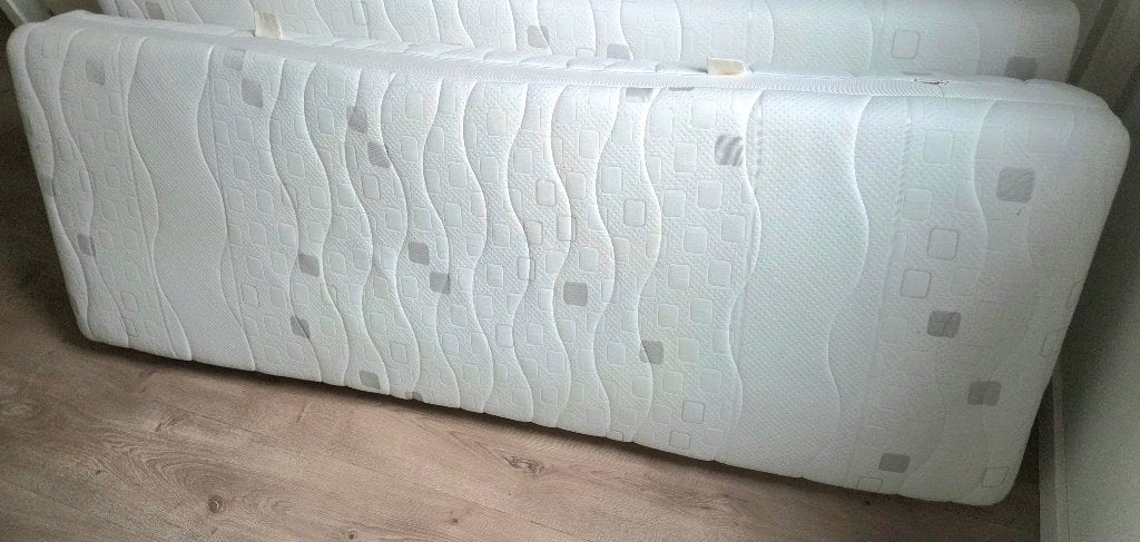 Pocketvering matras 80 x 190 zgan, Ophalen, Eenpersoons, 190 cm of minder, Zo goed als nieuw