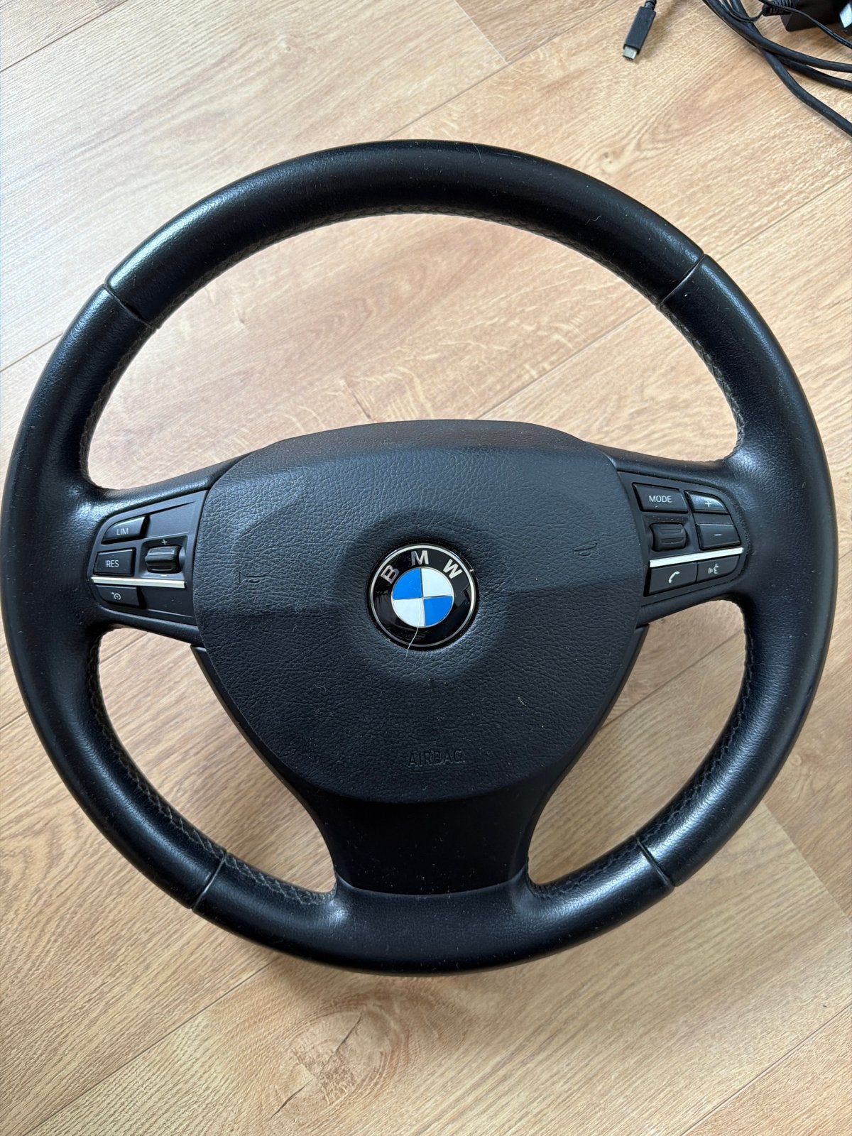 BMW F10/F11 Stuurwiel met Knoppen en Airbag, Auto-onderdelen, Besturing, Ophalen of Verzenden, Gebruikt, BMW