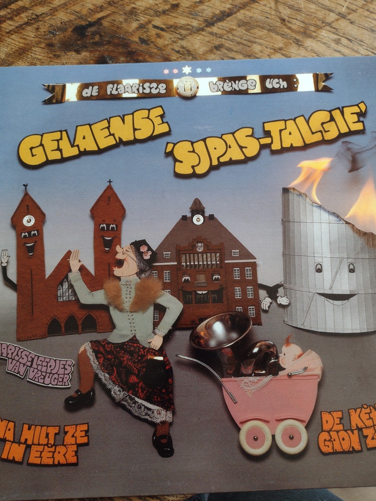 LP Carnaval Geleense 'Sjpas-Talgie' Vastelaovend, Ophalen of Verzenden, Gebruikt, Feestmuziek