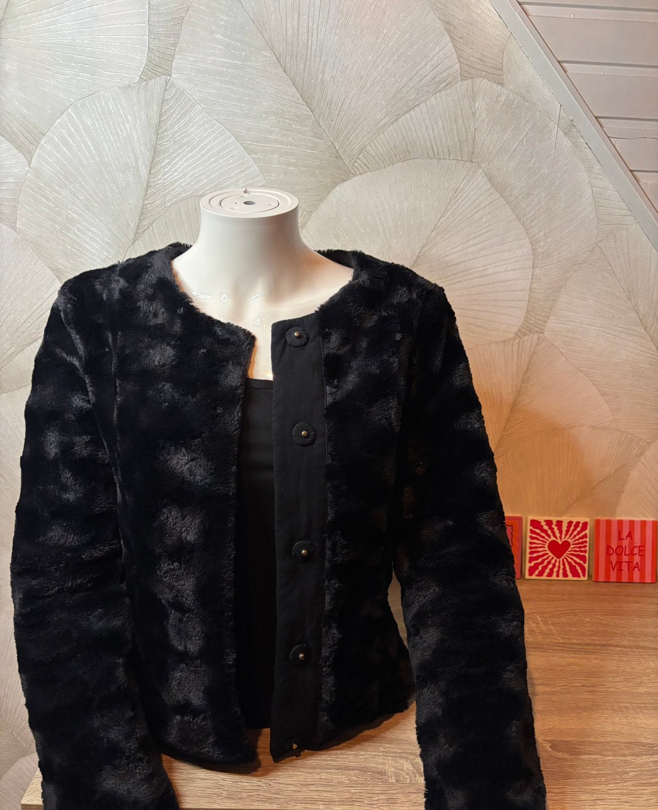Vero Moda jasje/ vestje maat 38, Verzenden, Zo goed als nieuw, Maat 38/40 (M), Zwart