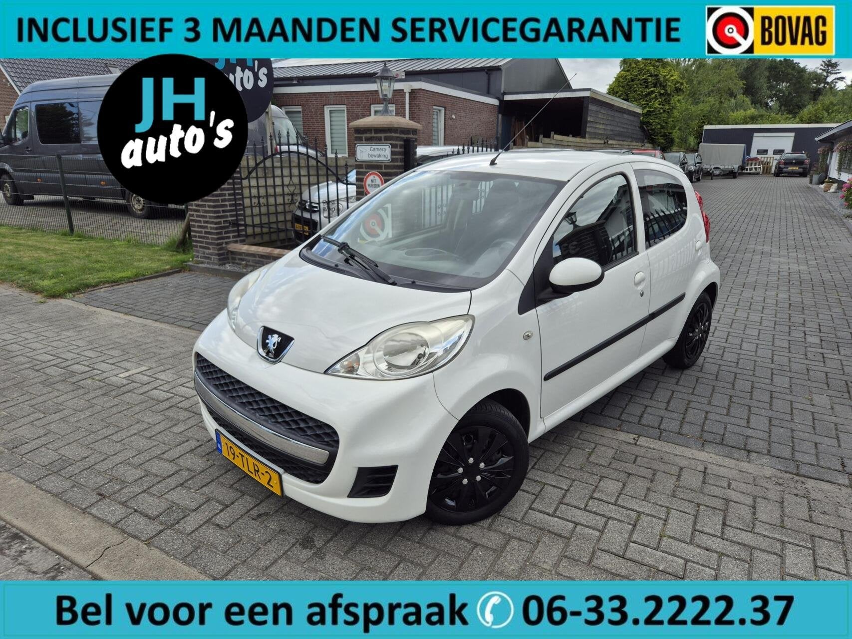 Peugeot 107 1.0-12V XS 5-DRS AIRCO | ELEKTR-PAKKET, Auto's, Peugeot, Voorwielaandrijving, Euro 5, Gebruikt, Met garantie (alle)