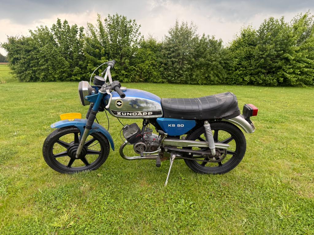 Zündapp KS 50 project / schuurvondst, Fietsen en Brommers, Brommers | Zundapp, Ophalen, Gebruikt, Overige modellen