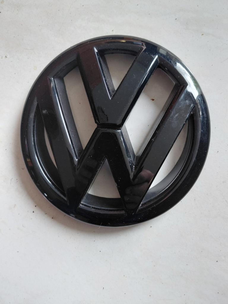 Zwart Volkswagen logo embleem, Ophalen of Verzenden