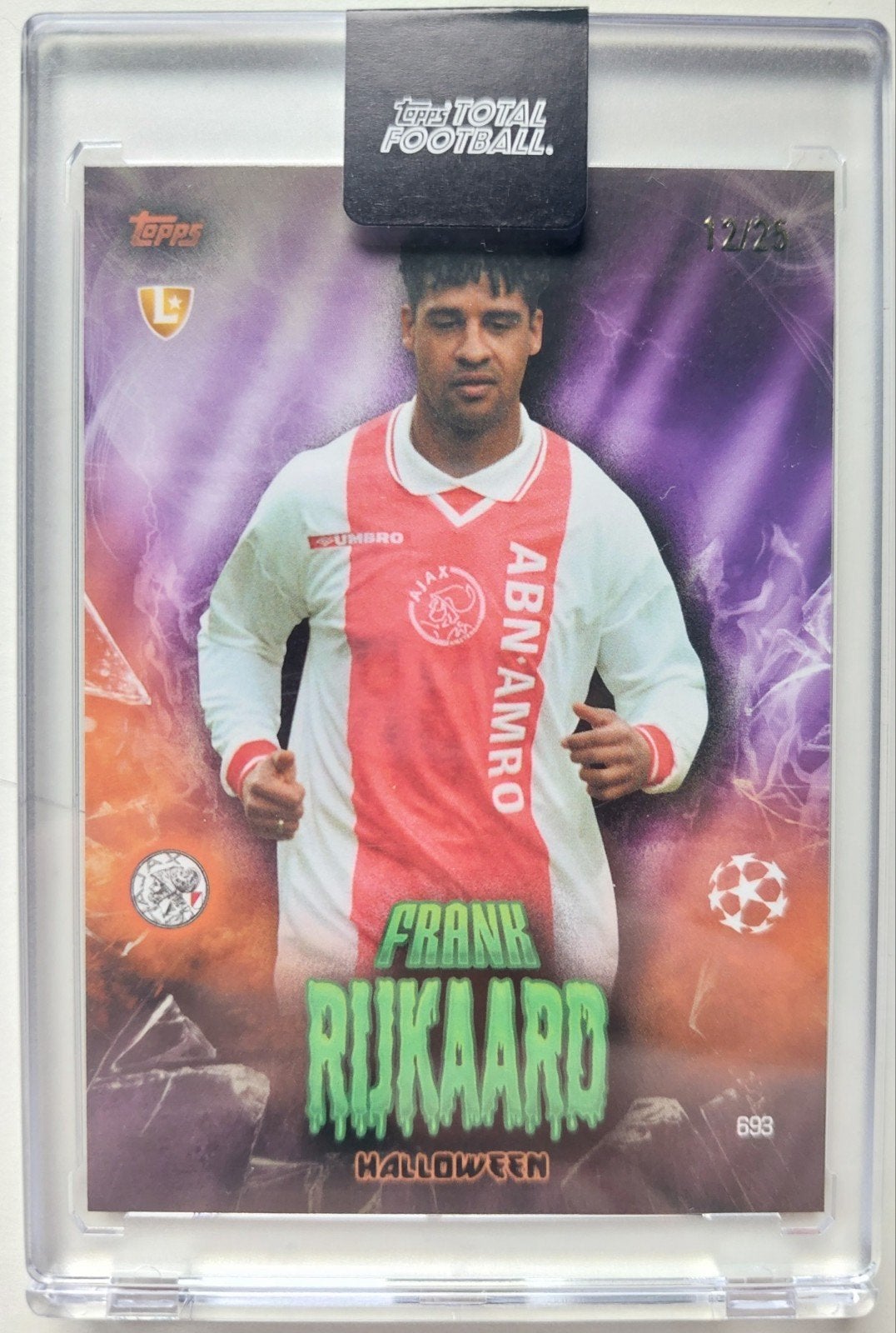 Frank Rijkaard Topps Total Football 12/25, Verzamelen, Ophalen of Verzenden, Zo goed als nieuw, Ajax, Spelerskaart