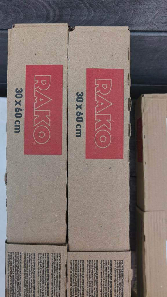 RAKO Tegels 30x60 cm - Nieuw in doos, Ophalen, 40 tot 60 cm, Keramiek, Nieuw