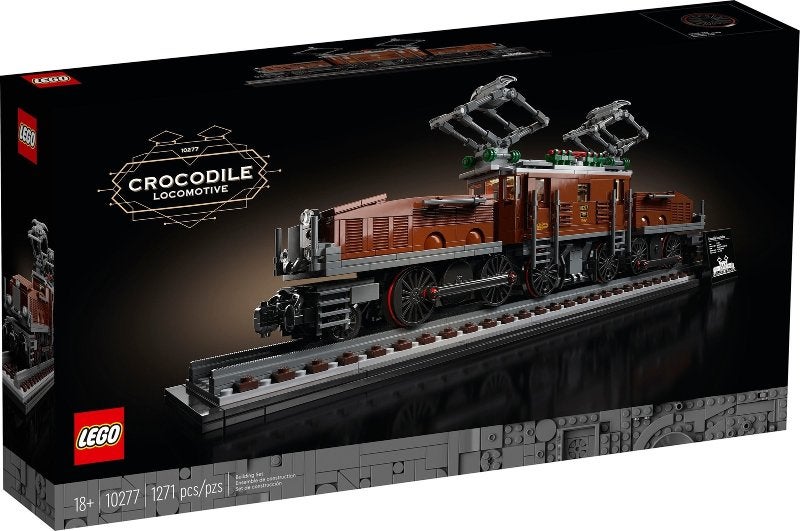 Lego 10277 - Locomotief Krokodil - NIEUW SEALED, Lego, Nieuw, Ophalen of Verzenden, Icons