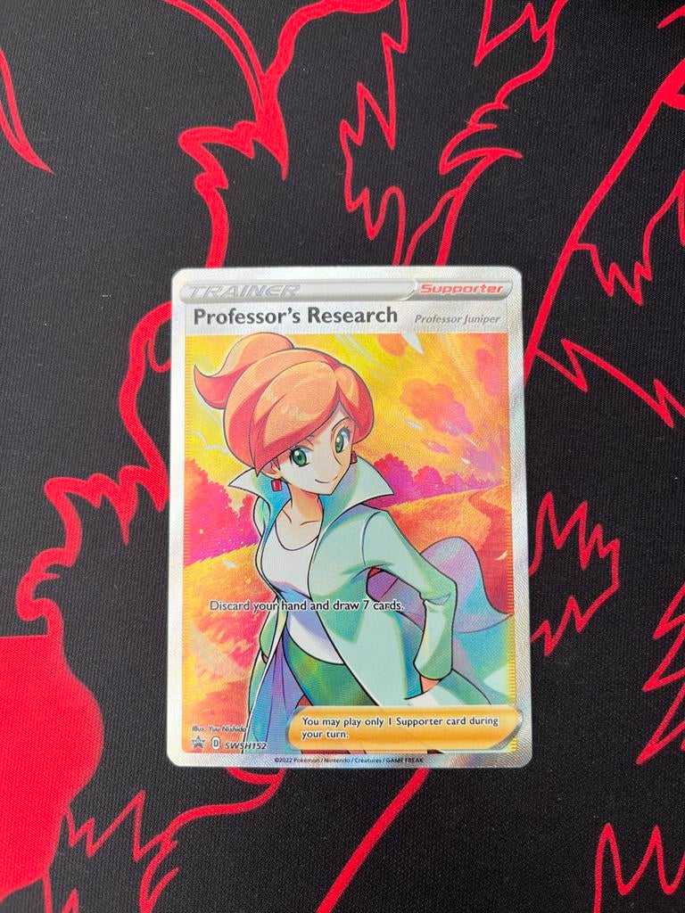Professor's Research (Professor Juniper) SWSH152 Full Art, Ophalen of Verzenden, Zo goed als nieuw, Losse kaart, Foil