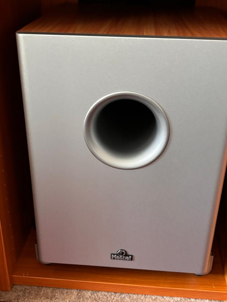 Zeer complete audioset Speakers - Zebrano Hout, Ophalen, Zo goed als nieuw, Speakers, Overige merken