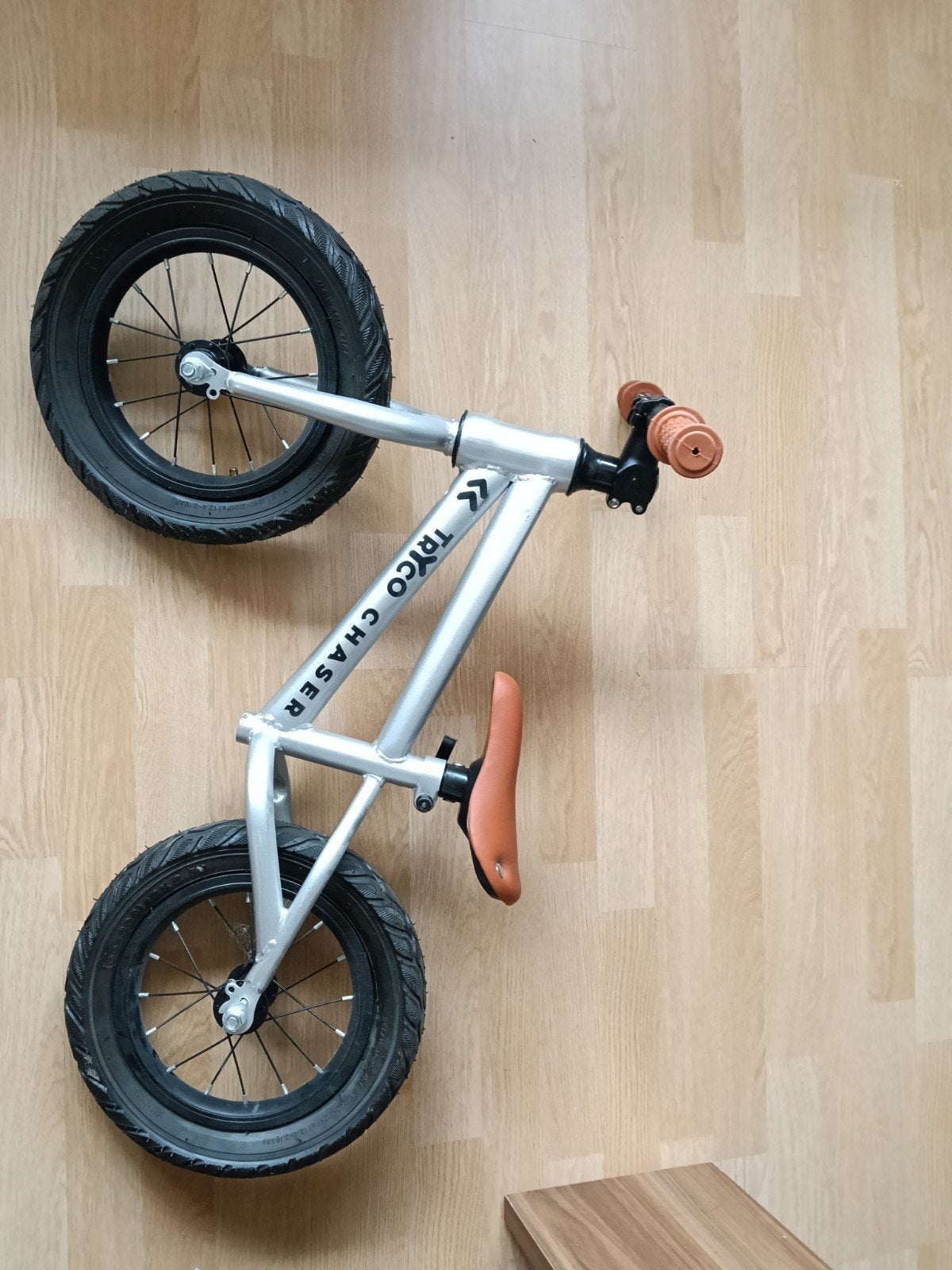 Tryco Chaser loopfiets - Zilver, Ophalen, Gebruikt, Minder dan 16 inch