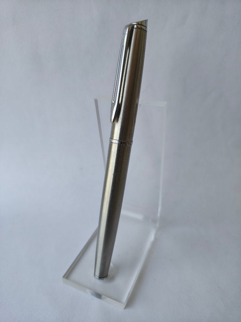 Vulpen Waterman Hemisphere Stainless Steel – zgan, Ophalen of Verzenden, Zo goed als nieuw, Vulpen, Waterman