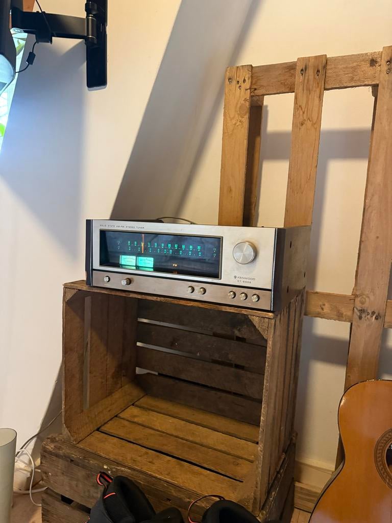 Kenwood KT-6005 Solid State AM/FM Stereo Tuner, Ophalen of Verzenden, Gebruikt, Analoog