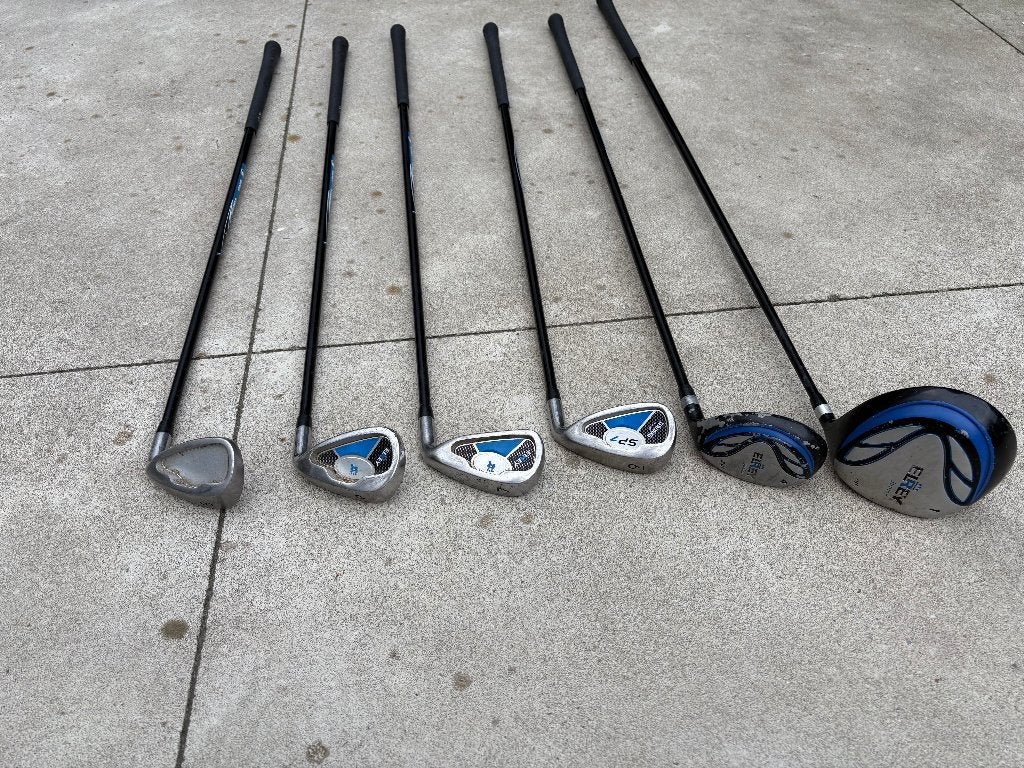 Foto 8 van Golfset voor kinderen 8-10 jaar met tas en clubs