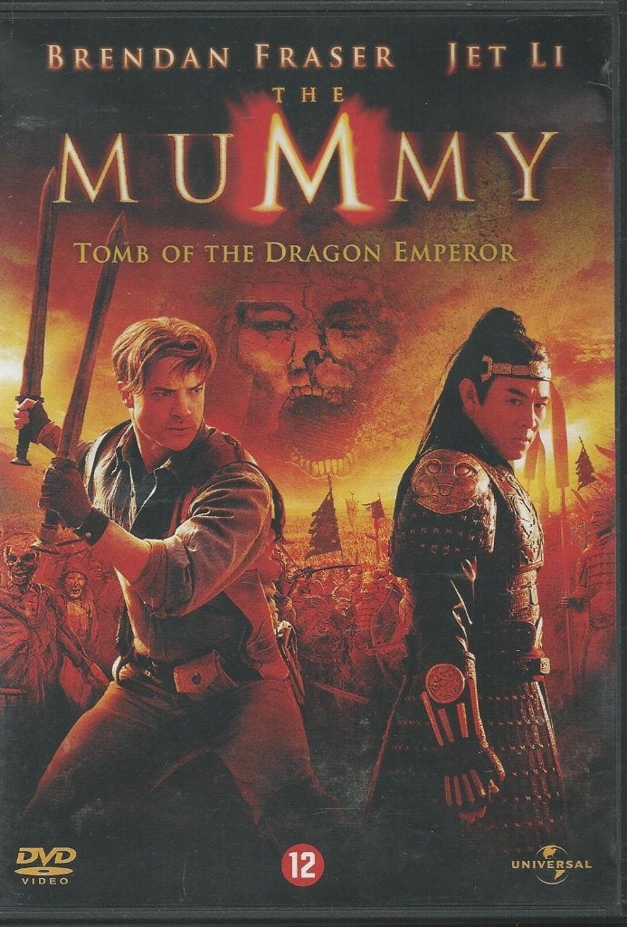 The Mummy, tomb of the dragon emperor met o.a. Brendan Frase, Ophalen of Verzenden, 1980 tot 2000, Actie en Avontuur, Nieuw in verpakking