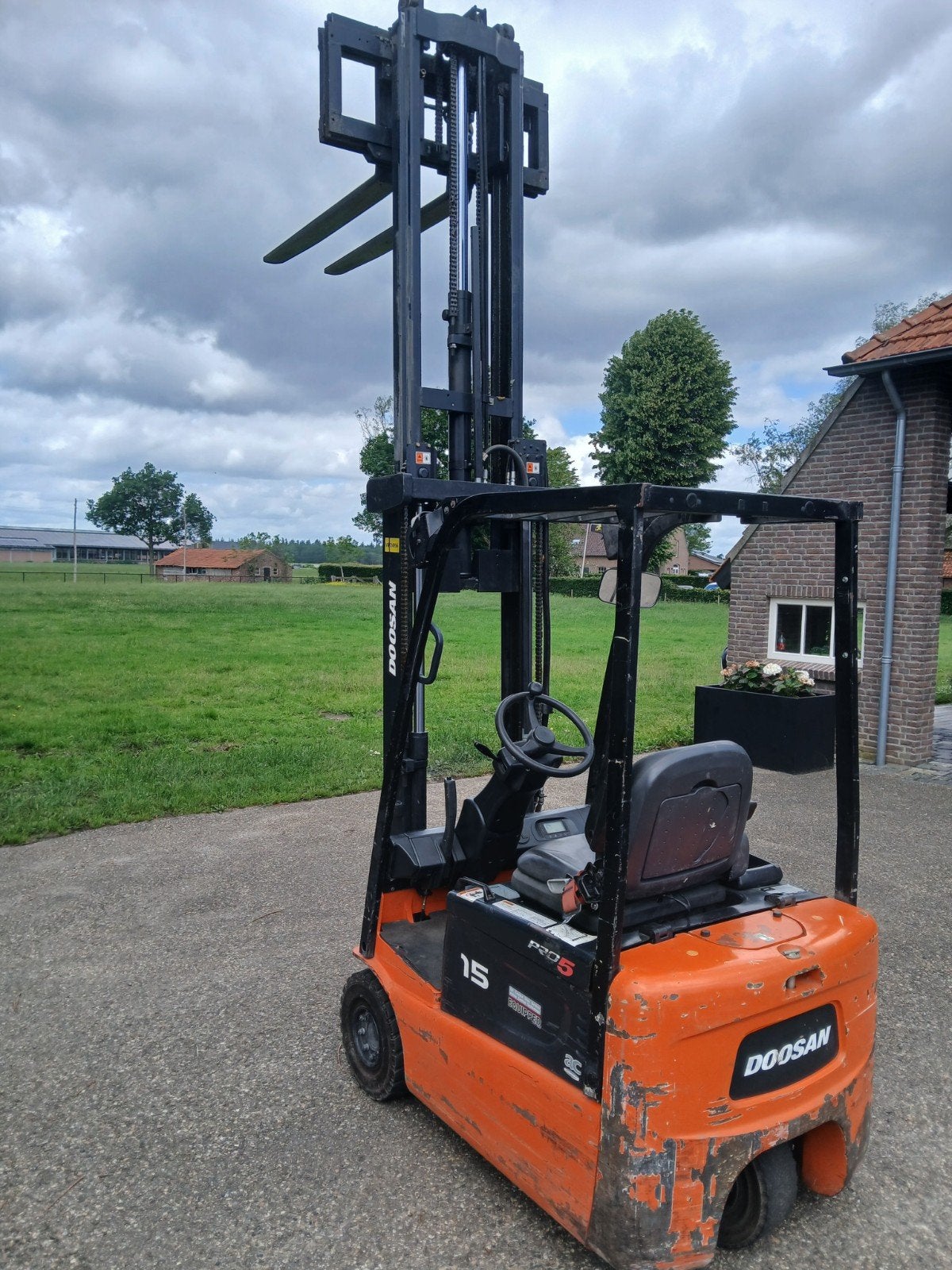 Doosan heftruck B15R-5 uit 2017, Ophalen of Verzenden, Zo goed als nieuw