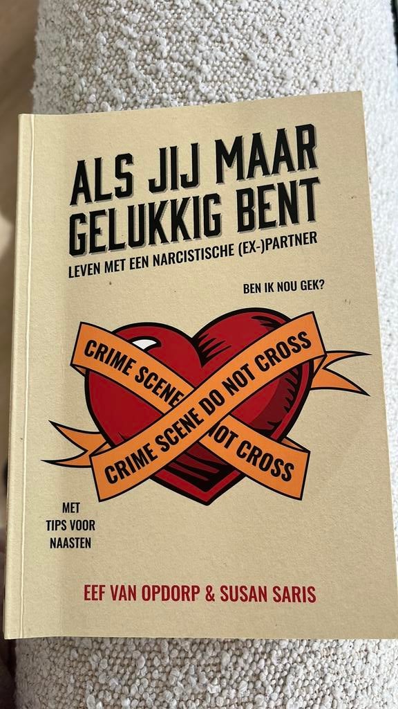 Boek: Als jij maar gelukkig bent, Ophalen of Verzenden, Zo goed als nieuw, Eef van Opdorp; Susan Saris