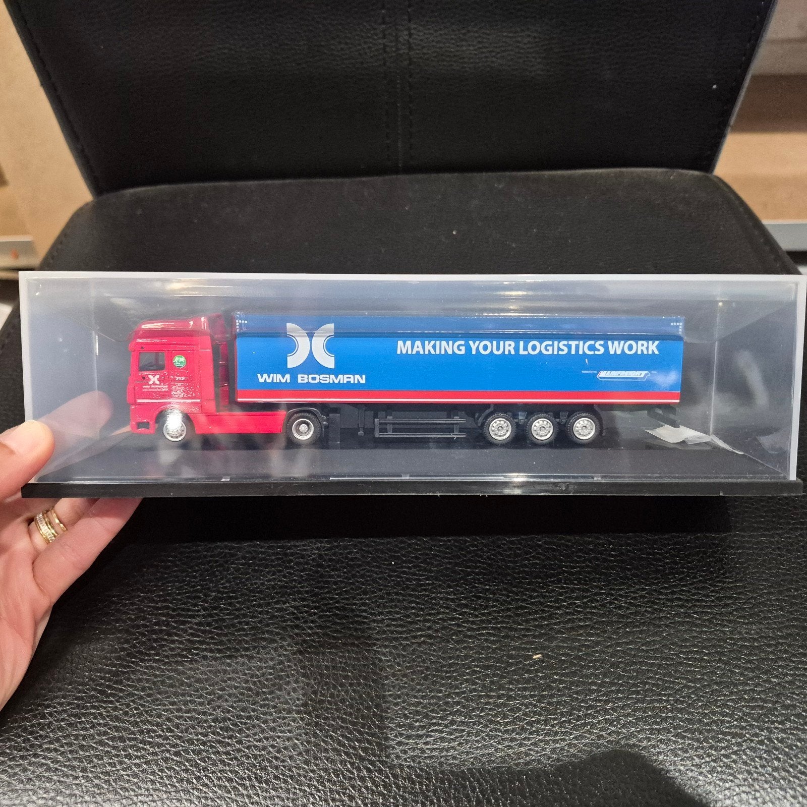 DAF Wim Bosman vrachtwagen - 1:87 - Holland Oto, Overige merken, Gebruikt, Ophalen of Verzenden, Holland Oto