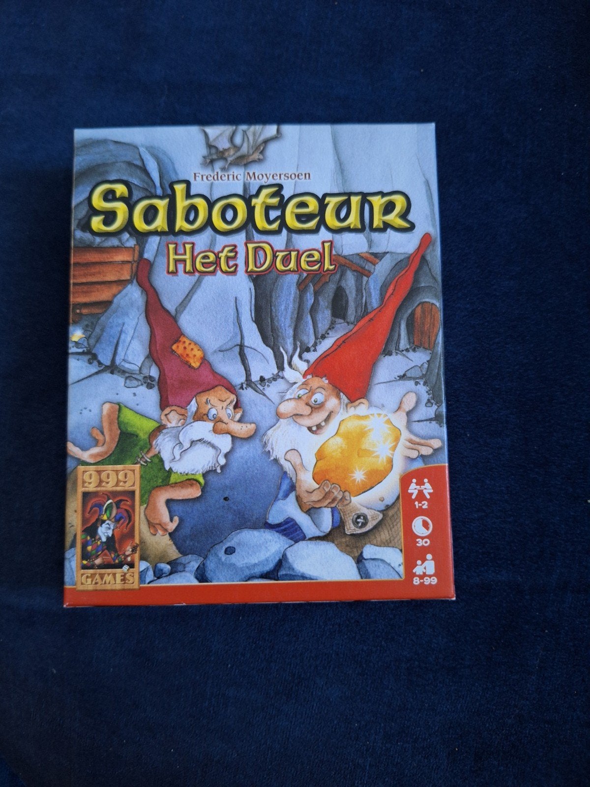Saboteur Het Duel, Een of twee spelers, Verzenden, Zo goed als nieuw, 999 Games
