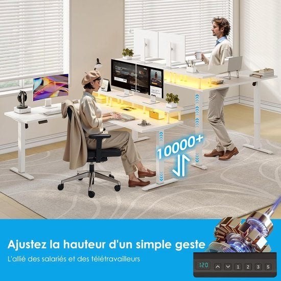 Zitsta bureau elektrisch – Elektrisch verstelbaar bureau, Corvance B.V., Verzenden, Nieuw, Corvancebol@gmail.com