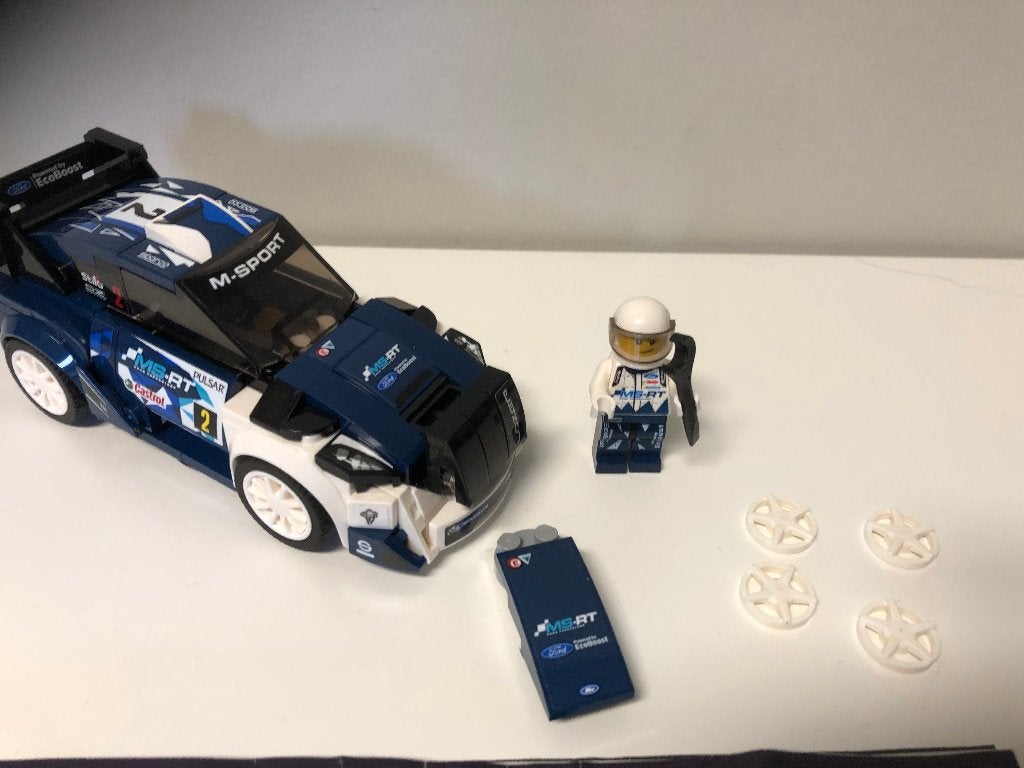 lego Speed 75885 Ford Fiesta WR, Lego, Complete set, Speed Champions, Ophalen of Verzenden