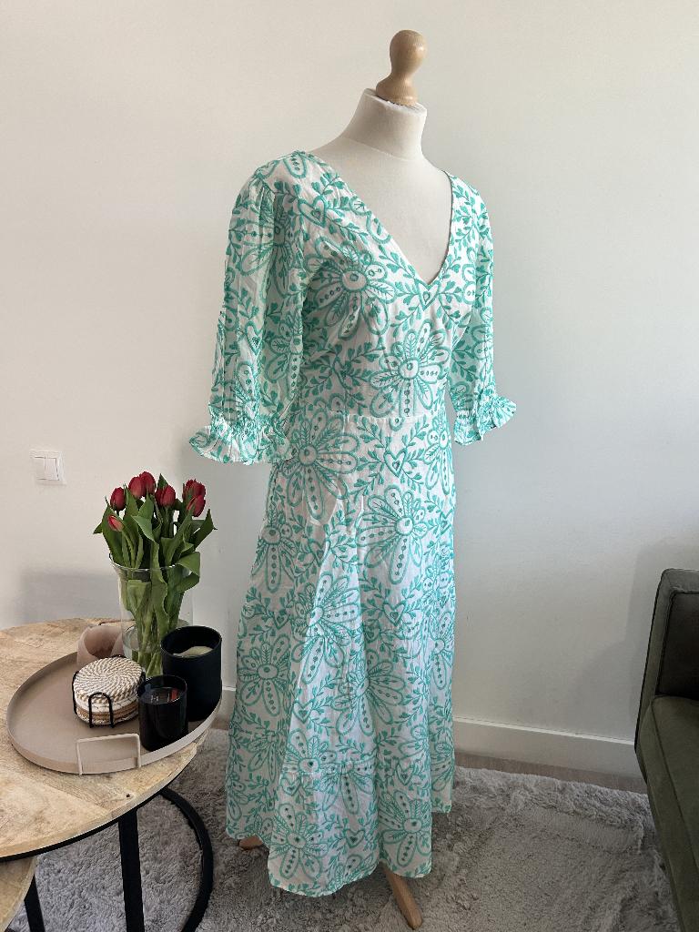 Fabienne Chapot maat 40 NIEUWE Jolene dress 793, Kleding | Dames, Jurken, Maat 38/40 (M), Blauw, Nieuw, Ophalen of Verzenden