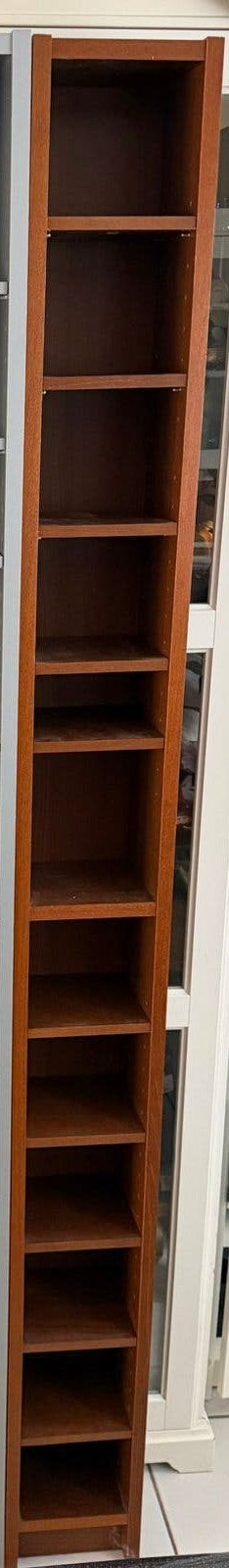 IKEA cd kast opberg meubel gnedby Bruin, Ophalen of Verzenden, Zo goed als nieuw, Hout, Cd's of Dvd's