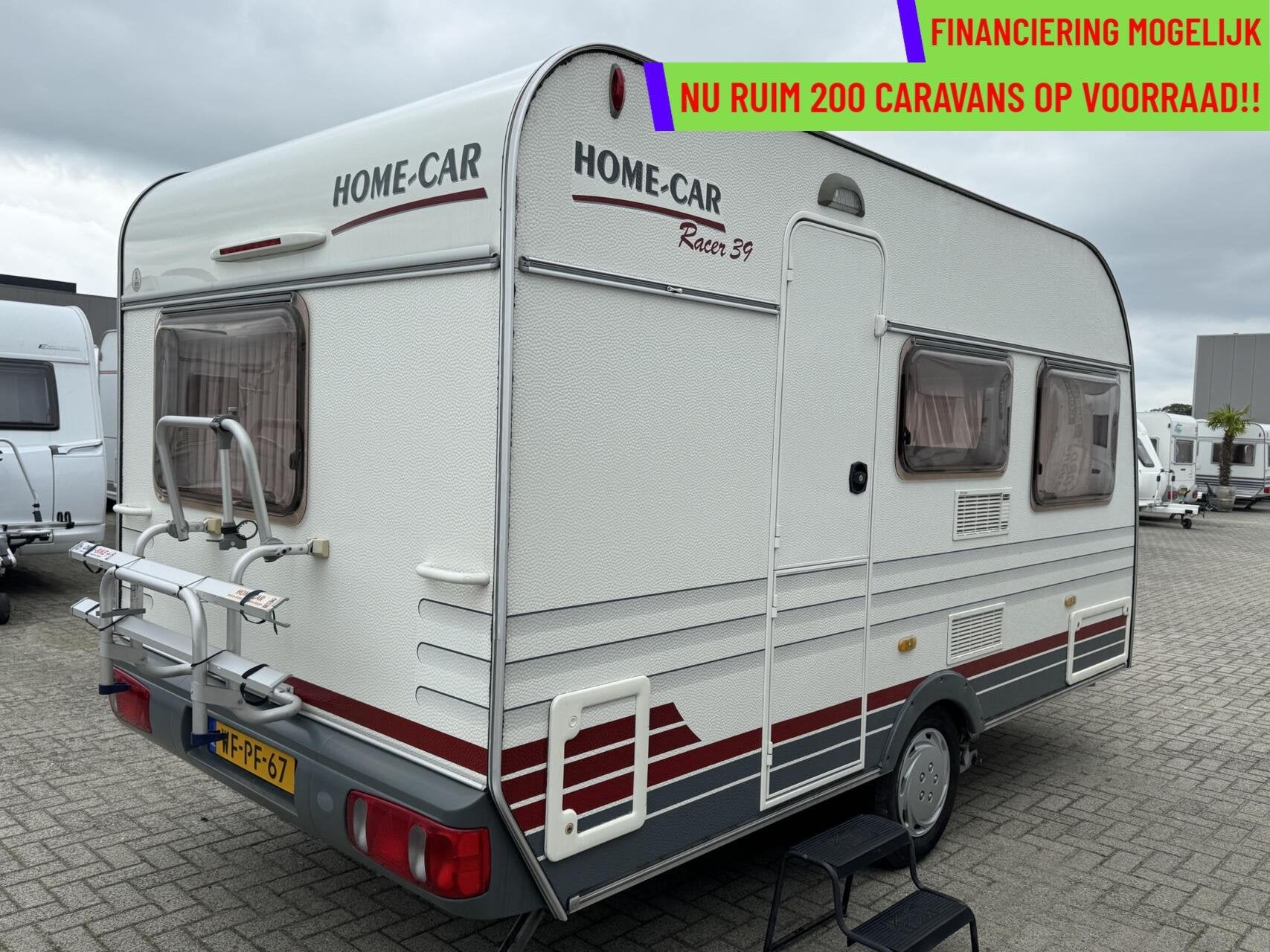 Home-car RACER 39, DWARSBED, TREINZIT, MOVER, VOORTENT, Home-car, Bedrijf, Treinzit, 750 - 1000 kg