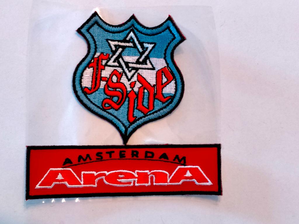 Ajax Amsterdam Arena F-Side kleding patch embleem voetbal, Verzamelen, Sportartikelen en Voetbal, Ophalen of Verzenden, Nieuw