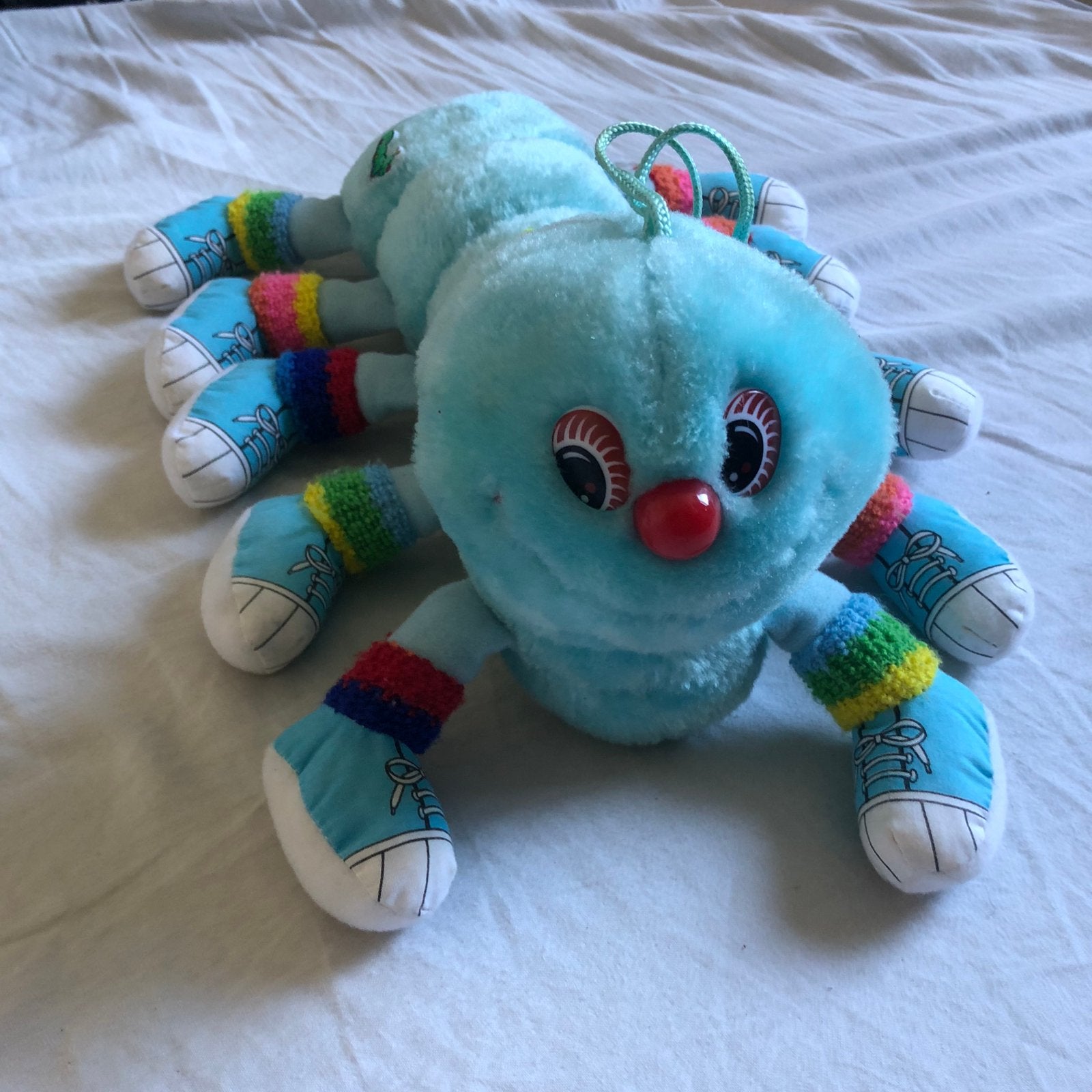Lots-a-Legs knuffel rups jaren 80, Ophalen of Verzenden, Zo goed als nieuw, Overige typen