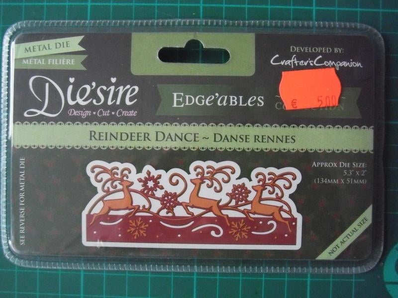Nieuwe Die'sire Edge'ables Kerst snijmal -1, Hobby en Vrije tijd, Ophalen of Verzenden, Nieuw, Kerst, Pons of Mal