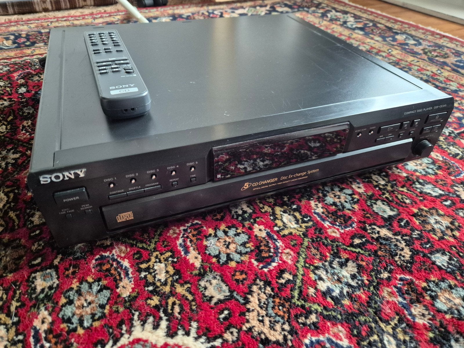 CDP-CE345 5 cd wisselaar, Ophalen, Gebruikt, Overige merken